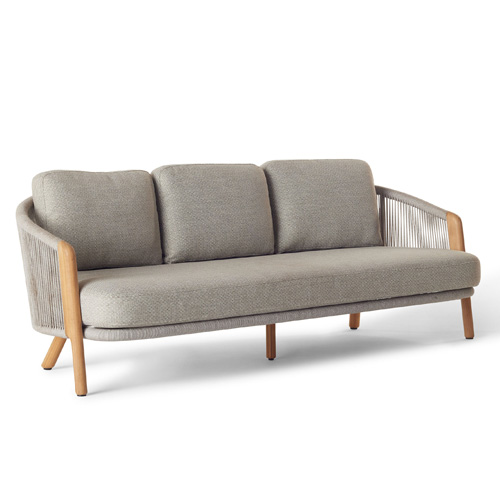 Avila sofa made from woven rope and teak