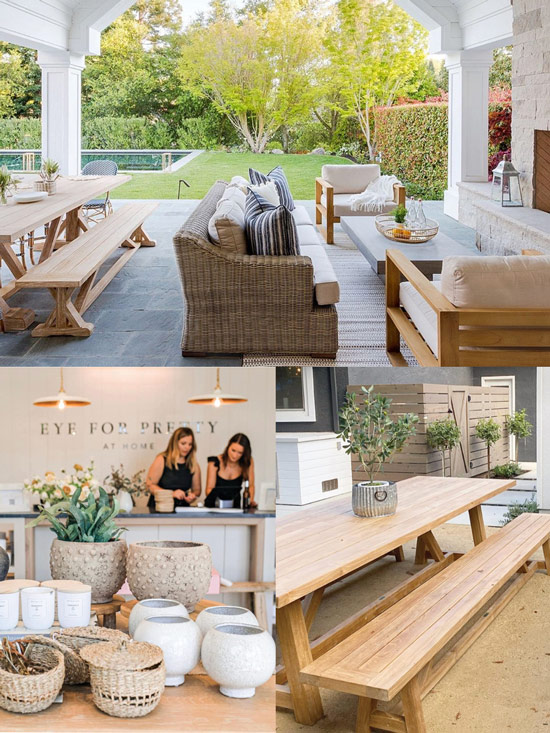 Terra Outdoor furniture at Eye for Pretty at home