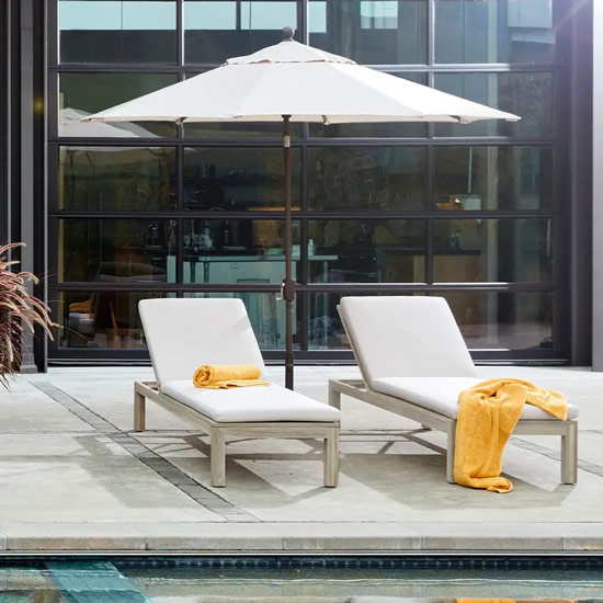 Belvedere lounge furniture and patio umbrellas for mobile view