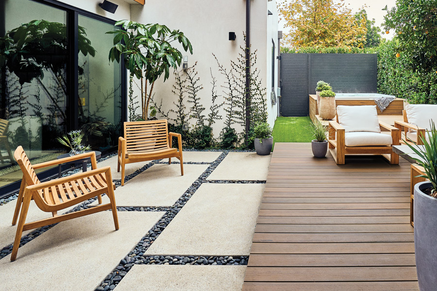 sustainable backyard furniture