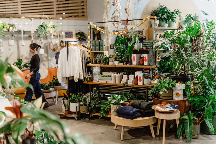 interiror-sierra-water-gardens-plant-shop Interior of Sierra Water Gardens plant shop and Forged coffee cafe
