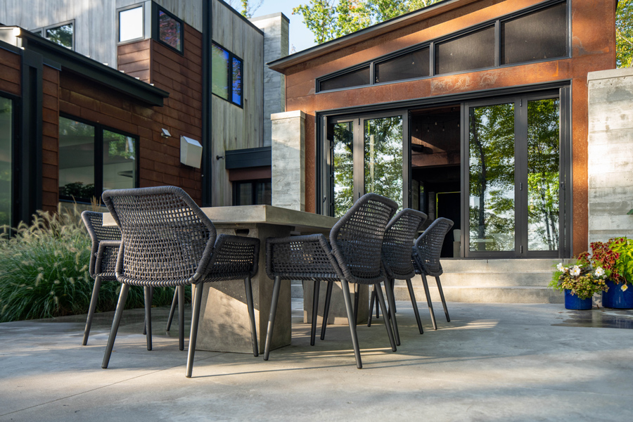 Concrete Sets the Foundation for Modern Outdoor Living
